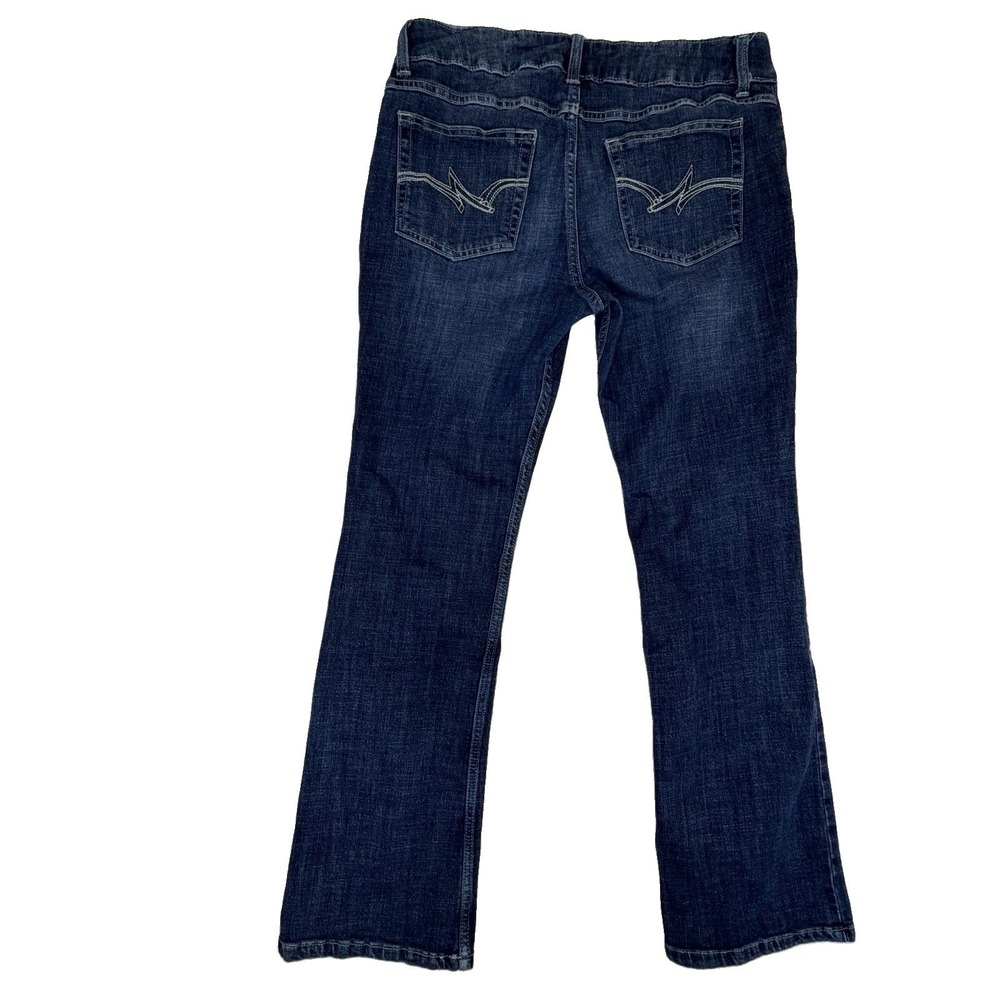 Wrangler Essential Mid Rise Boot Cut Women's Jeans Sz 13 Inseam 31" 09MWZD0